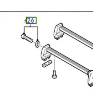 Bagażnik poprzeczki dachowe mondeo 19922000 FORD - wyprzedaż Rabat