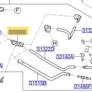 Bezpieczne zakupy Blok paliwa komplet KIA Sportage (2014-2018) - wyprzedaż