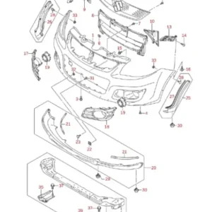 Zamów dziś Belka przednia dolna Suzuki - wyprzedaż