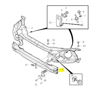 Wyjątkowa oferta Belka zderzaka przedniego XC60
