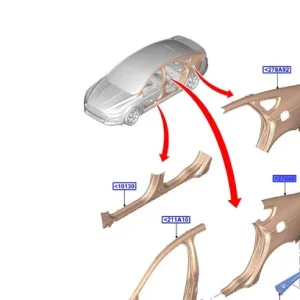Błotnik tylny prawy mondeo 1422 FORD - wyprzedaż Promocja