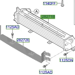 Chłodnica powietrza intercooler Kia ProCeed 20-25 Szybka wysyłka