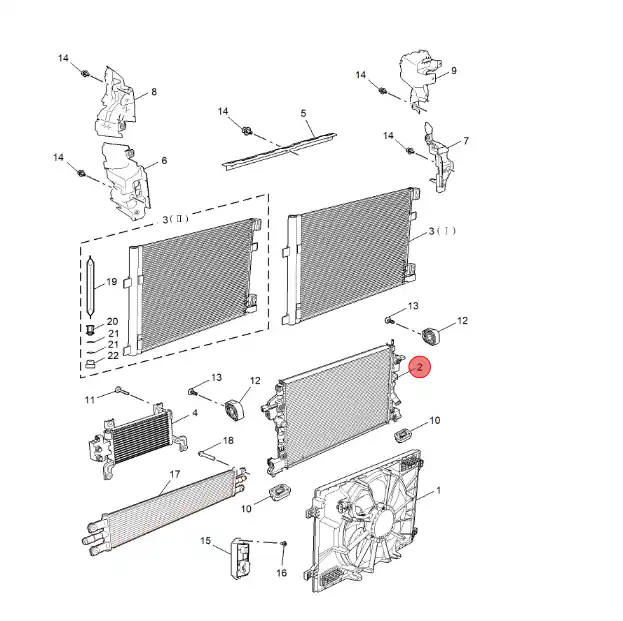 Kup online Chłodnica wody MG3 2024 hybryda