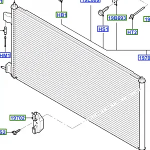 Chłodnica klimatyzacji 20022013 FORD - wyprzedaż Ekspresowa dostawa