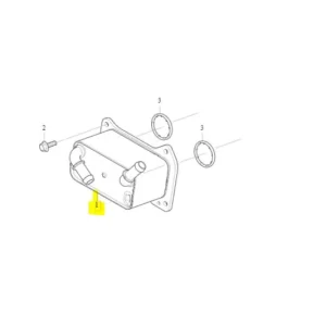 Niska cena Chłodnica oleju B420T4