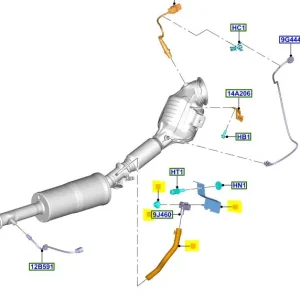 Czujnik ciśnienia spalin Ford Puma 2020 Nie przegap