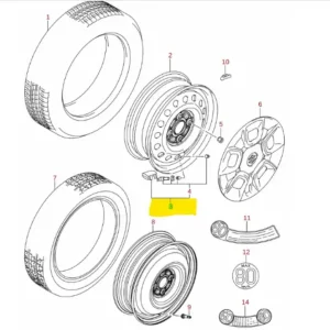 Dostępne od ręki Czujnik Ciśnienia TPMS Suzuki Ignis/ SCross / Vitara / Jimny / Swift - wyprzedaż
