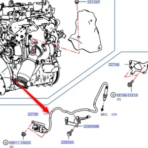 Bezpieczna płatność Czujnik nox navara NISSAN - wyprzedaż