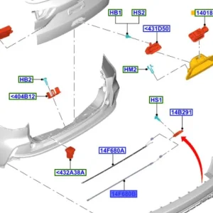 Czujnik otwierania pokrywy bagażnika Ford Kuga 2020 - wyprzedaż Bestseller