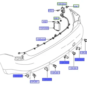 Czujnik parkowania focus MK2 Tylko dziś