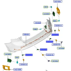 Czujnik parkowania Ford Focus Kuga - wyprzedaż Tylko dziś