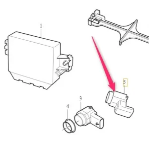 Czujnik parkowania pdc Volvo Super okazja
