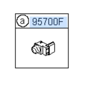 Kup teraz Czujnik parkowania tylny tucson/elantra Hyundai