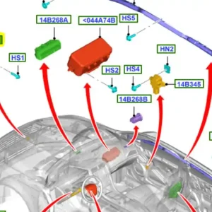 Premium Czujnik poduszki powietrznej FOrd Focus Mondeo MK5 Kuga Smax - wyprzedaż