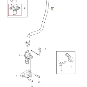 Wyjątkowa oferta Czujnik położenia wałka rozrządu XC40 XC60 V60 V40 CC
