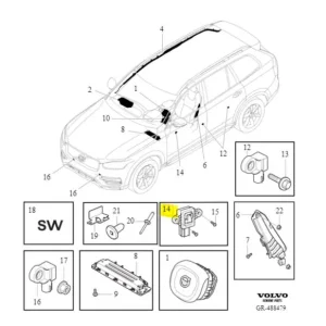 Czujnik uderzeniowy strona kierowcy Okazja