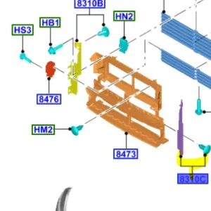 Bezpieczne zakupy Deflektor kierownica powietrza Ford Mondeo MK5