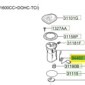 Czujnik poziomu paliwa Hyundai IX20 (2011) OE Kup online