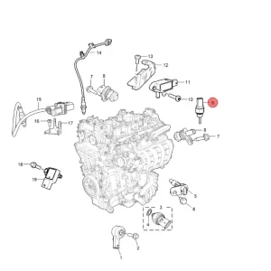Czujnik temperatury egr MG3 2024 hybryda Kup teraz
