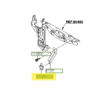 Czujnik temperatury zewnętrznej Hyundai I40 - wyprzedaż Wysoka jakość