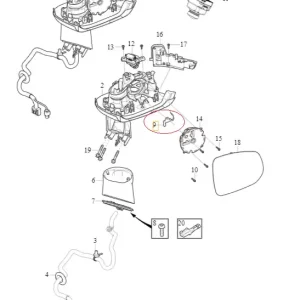 Tylko dziś Czujnik temperatury zewnętrznej Volvo
