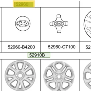 Hit cenowy Dekielek felgi Hyundai I20 (2018)