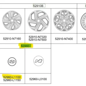Rabat Dekielek felgi Hyundai Tucson