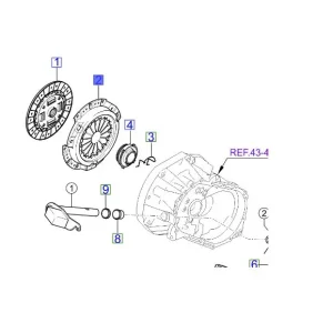 Ekspresowa dostawa Docisk sprzęgła KIA