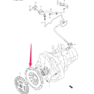 Wyjątkowa oferta Docisk sprzęgła Suzuki - wyprzedaż
