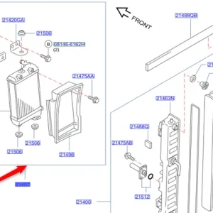 Ekspresowa dostawa Dodatkowa chłodnica QX70 / fx 20082019 Infiniti - wyprzedaż