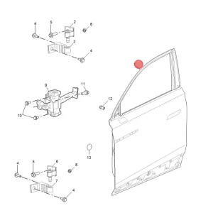 Drzwi prawy przód mg hs 2024 Hit sprzedaży