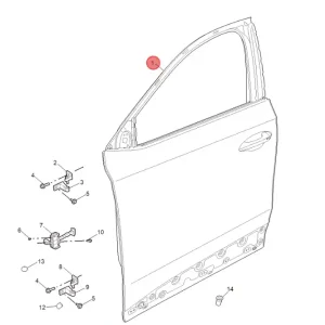 Drzwi prawy przód mg S5 ev Zniżka