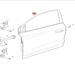 Ostatnie sztuki Drzwi prawy przód MG3 2024 MG