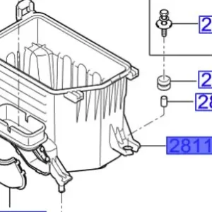 Oferta czasowa Dolna obudowa filtra powietrza