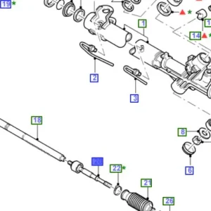 Drążek kierowniczy escort 19901995 Ograniczona ilość