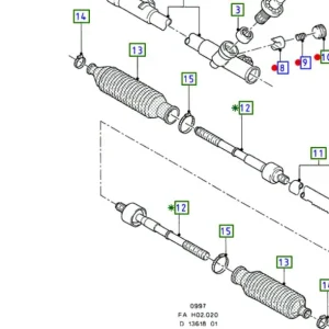 Rabat Drążek kierowniczy escort 19912001 FORD - wyprzedaż