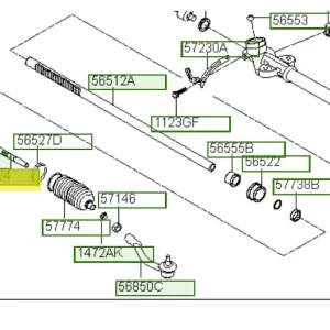 Sprawdź teraz Drążek kierowniczy Hyundai I20 - wyprzedaż