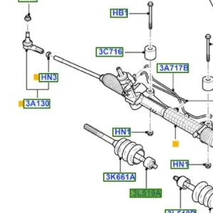 Wyprzedaż Drążek kierowniczy prawy 20062014