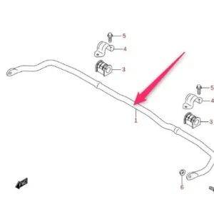 Drążek stabilizatora przód Suzuki Oferta czasowa