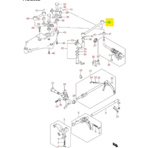 Drążek zmiany biegów Suzuki Aerio - wyprzedaż Zamów teraz