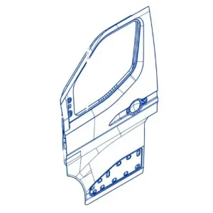 Drzwi lewe przednie (kierowcy) RENAULT MASTER IV Wyjątkowa oferta