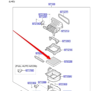 Do wyczerpania zapasów Filtr kabinowy KIA