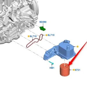 Bestseller Filtr oleju FORD