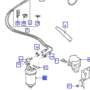 Filtr paliwa galaxy 9406 / 1.9d FORD - wyprzedaż Sprawdź teraz