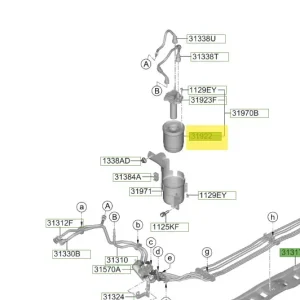 Do wyczerpania zapasów Filtr paliwa Hyundai Kona - wyprzedaż