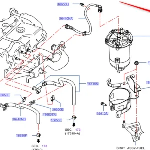 Filtr paliwa NISSAN Nowość