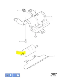 Zamów dziś Filtr paliwa Volvo