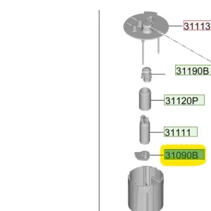 Filtr pompy paliwa Hyundai I30 / Tucson Łatwy zwrot