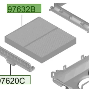 Ograniczona ilość Filtr powietrza Hyundai Tucson