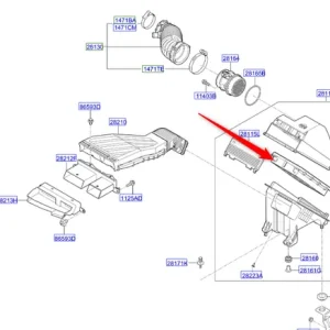 Filtr powietrza KIA Najlepsza cena